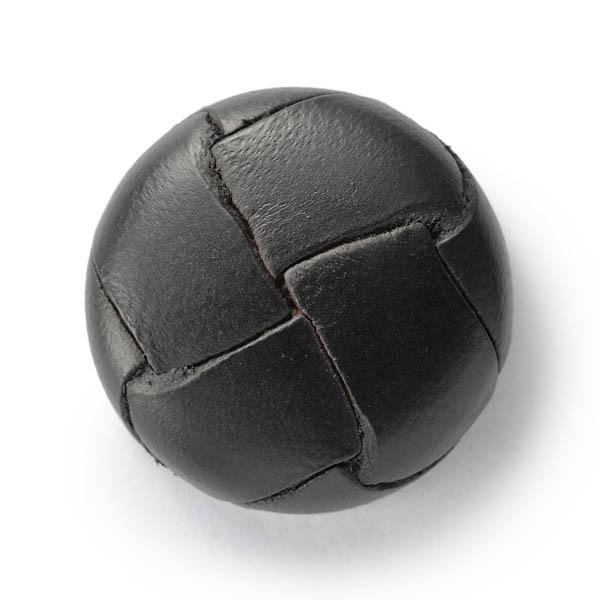 本革ボタン LZ200 23mm  color.05ブラック  コート対応ボタン 革ボタン,レザーボタン,皮ボタン老舗テーラー御用達スーツボタン専門店 | 