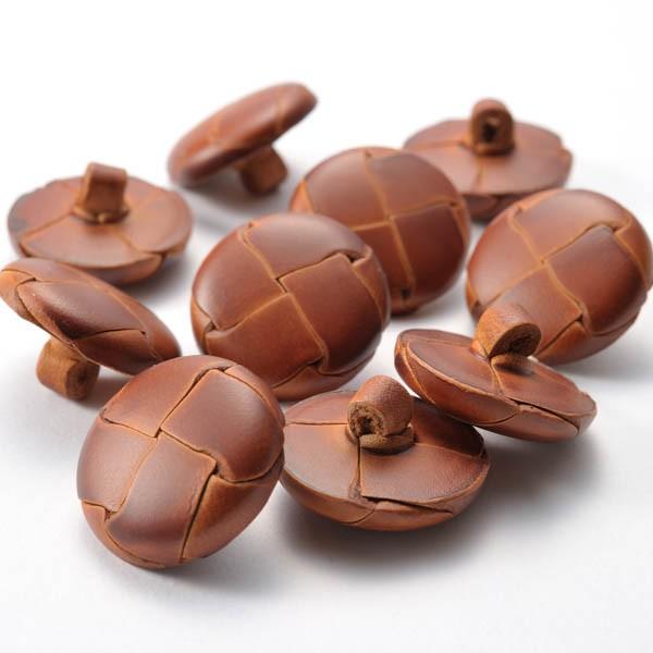 本革ボタン LZ200 21mm  color.01ライトブラウン  コート対応ボタン 革ボタン,レザーボタン,皮ボタン老舗テーラー御用達スーツボタン専門店 |  | 01