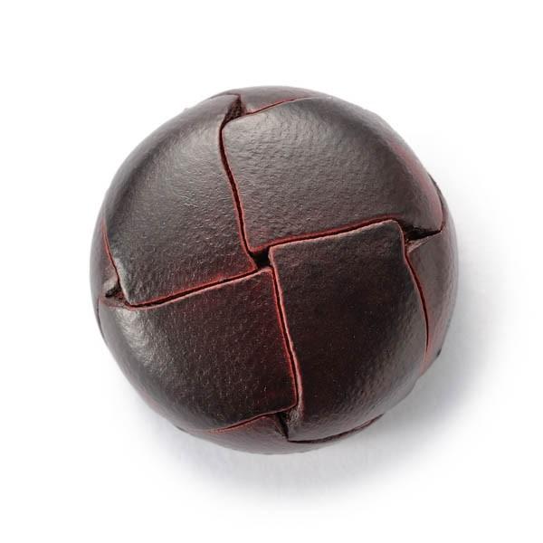 本革ボタン LZ200 21mm  color.04ダークブラウン  コート対応ボタン 革ボタン,レザーボタン,皮ボタン老舗テーラー御用達スーツボタン専門店 | 