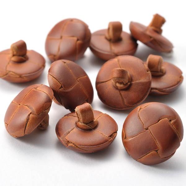 本革ボタン LZ200 19mm color.01ライトブラウン  コート対応ボタン 革ボタン,レザーボタン,皮ボタン老舗テーラー御用達スーツボタン専門店 |  | 01