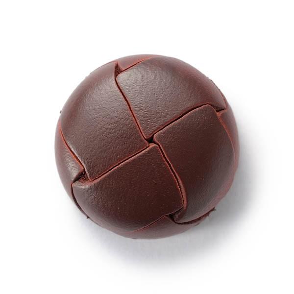 本革ボタン LZ200 19mm color.03ブラウン  コート対応ボタン 革ボタン,レザーボタン,皮ボタン老舗テーラー御用達スーツボタン専門店 | 