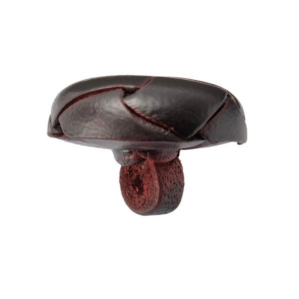 本革ボタン LZ200 19mm color.04ダークブラウン  コート対応ボタン 革ボタン,レザーボタン,皮ボタン老舗テーラー御用達スーツボタン専門店 |  | 02