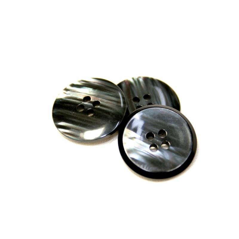 送料無料 9070 OR- オーロラ2  15mm COLOR．98  実寸16mm 紳士服スーツジャケット袖口・袖ボタン |  | 01