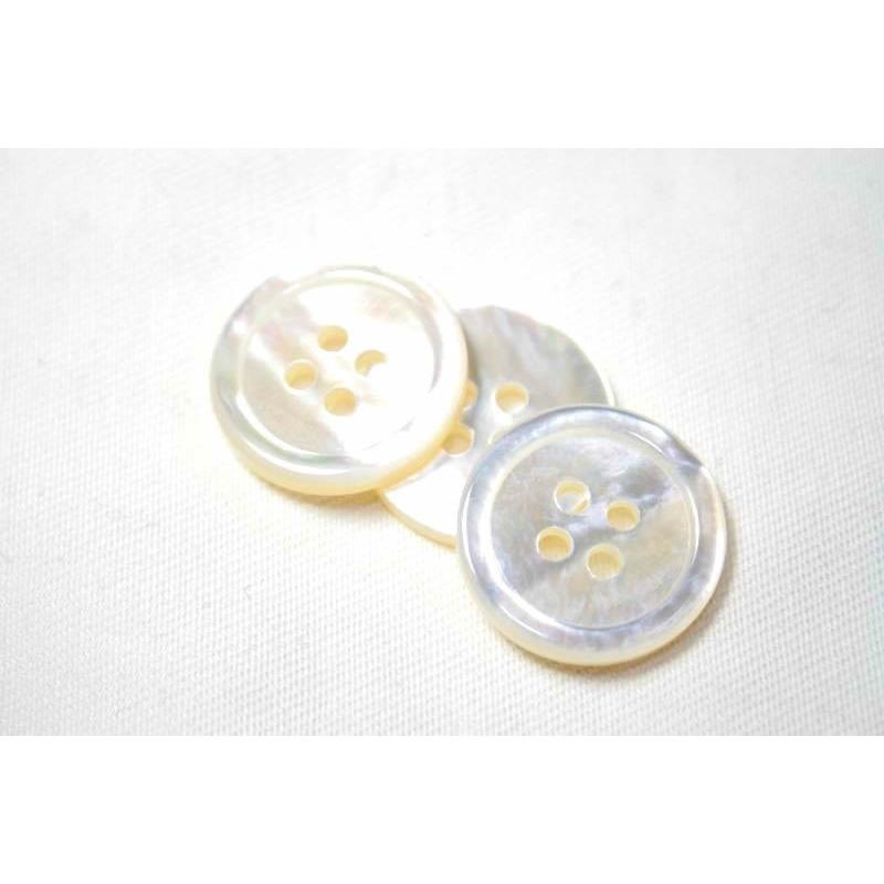 送料無料 17型白蝶貝ボタン 20mm シェルボタン |  | 01