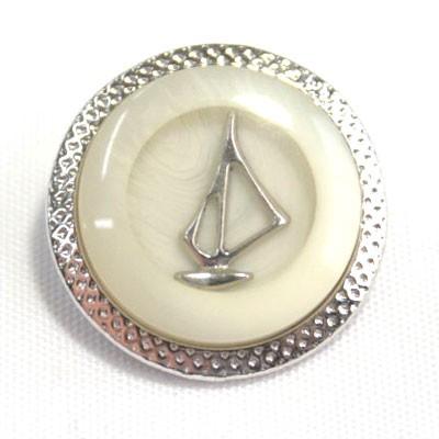 メタルボタン ヨットcolor.1・15mm袖口・袖ボタン 老舗テーラー御用達スーツボタン専門店の高級ボタン 袖口用 | 