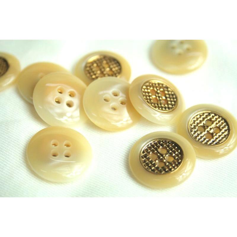 送料無料 リンクス COLOR．4  20mm高級スーツジャケット用ボタン |  | 01