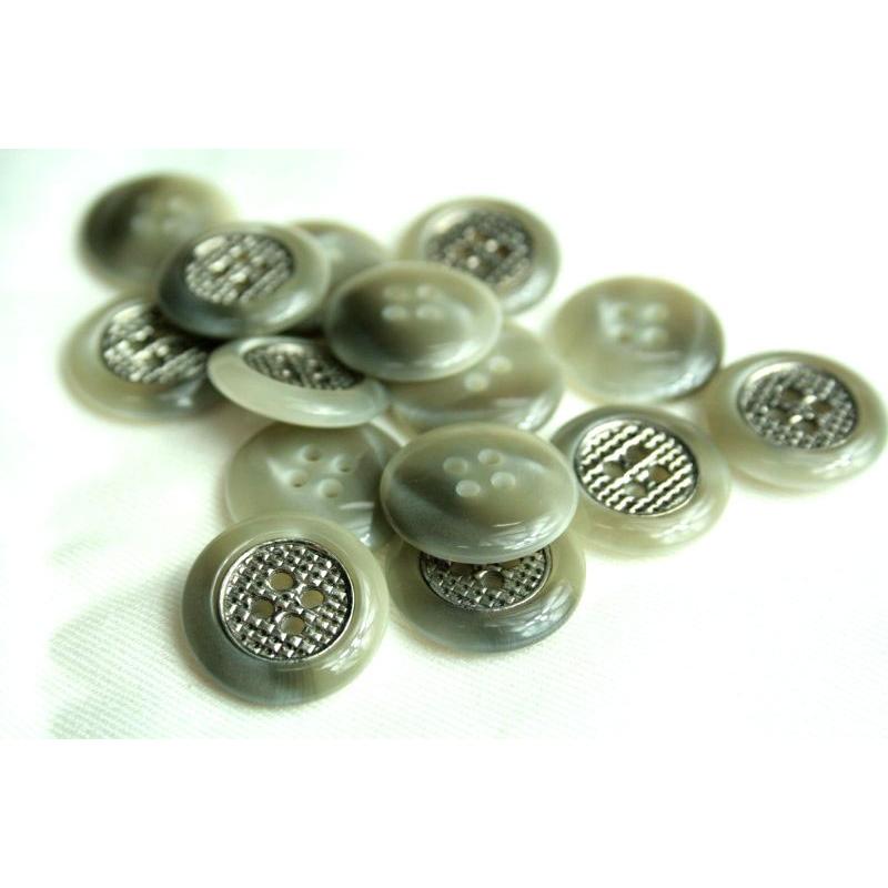 送料無料 リンクス COLOR．2  15mm高級スーツジャケット袖口用ボタン |  | 01