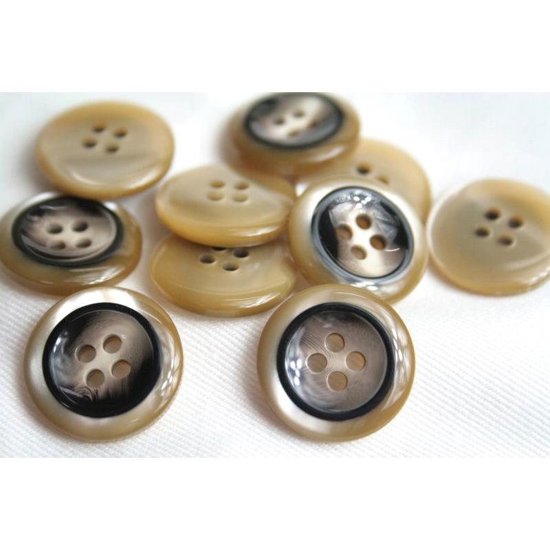 エレガント COLOR．22  20mm紳士服ボタンスーツ・ジャケット用ボタン |  | 01