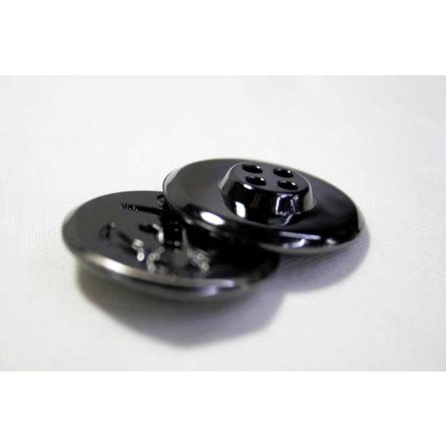 送料無料 イカリボタン24mm メタルブラック N-47SBN 老舗テーラー御用達スーツボタン専門店の高級ボタン |  | 02
