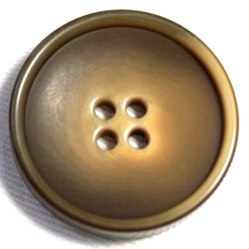 ビンテージ８４　30mm  color.43 ベージュ  コート対応ボタン老舗テーラー御用達スーツボタン専門店の高級ボタン | 