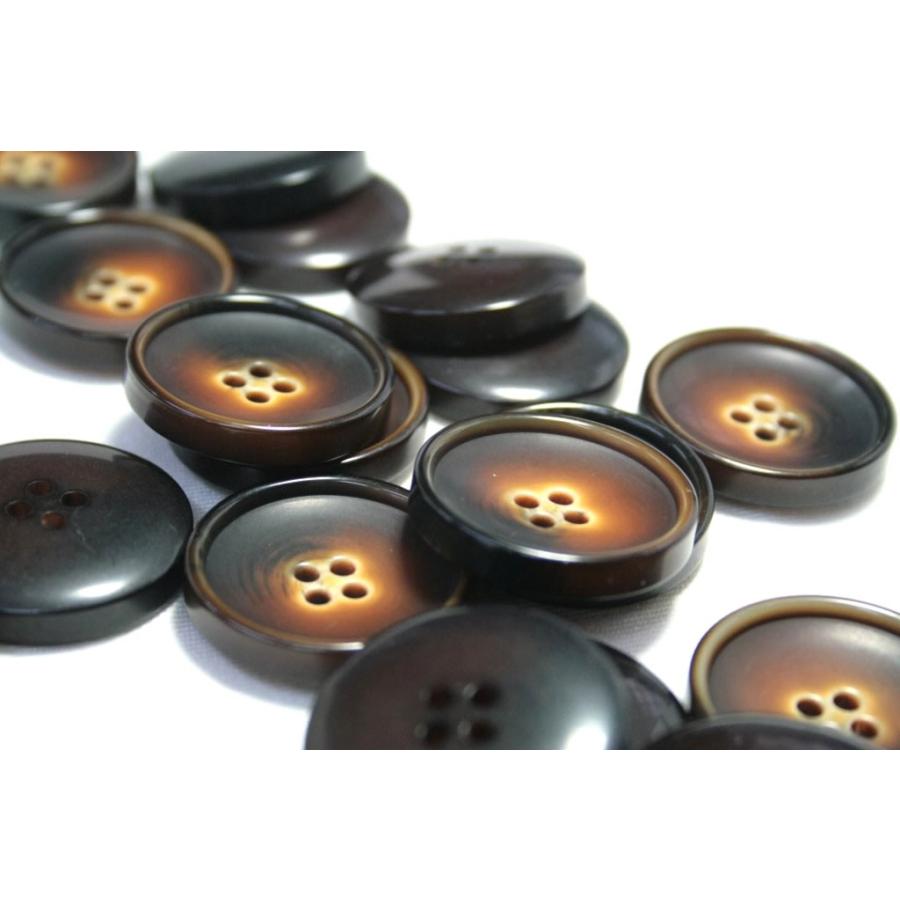 ビンテージ８４　30mm  color.46ブラウン  コート対応ボタン老舗テーラー御用達スーツボタン専門店の高級ボタン |  | 01