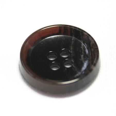 ＰＶ６　15mm  color.46ダークブラウン  コート対応ボタン老舗テーラー御用達スーツボタン専門店の高級ボタン | 