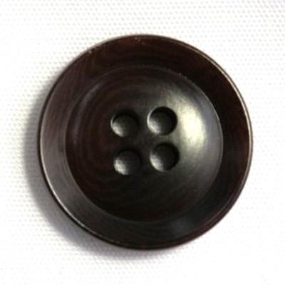 ナットボタン631 COLOR．48ダークブラウン  25mm高級コートスーツコート用ボタン | 