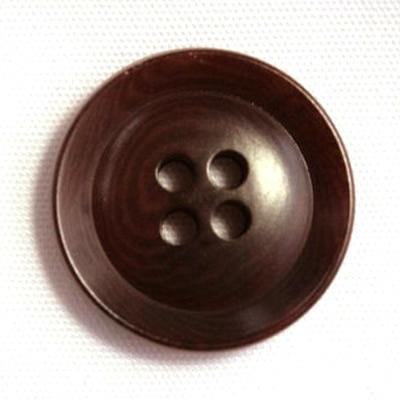 ナットボタン631 COLOR．48ダークブラウン  15mm 紳士服スーツジャケットの袖口・袖ボタンに | 