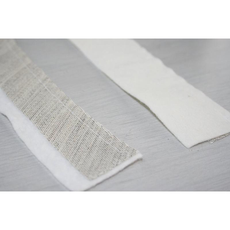 たれ綿39cm白　ゆき綿・裄綿ともいわれる袖山の形をよくしたり丸みを出す付属 |  | 01