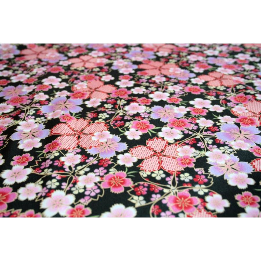 9101和柄プリント裏地color.4 花鳥風月シリーズ・桜 |  | 01