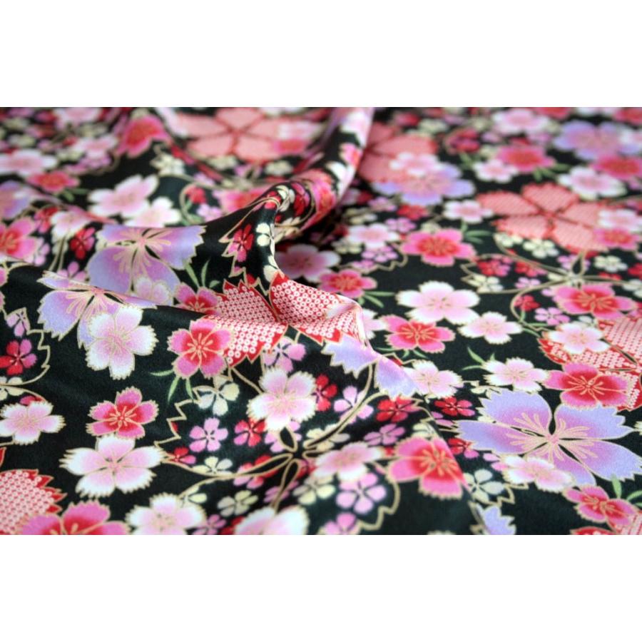 9101和柄プリント裏地color.4 花鳥風月シリーズ・桜 |  | 02