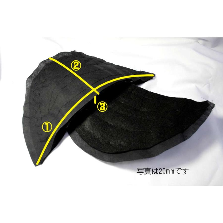 プレミアパッド 黒 15mm 4号 | 