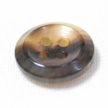 水牛シャツボタンHB270 COLOR．MB  11.5mm 老舗テーラー御用達スーツボタン専門店の高級シャツボタン |  | 01