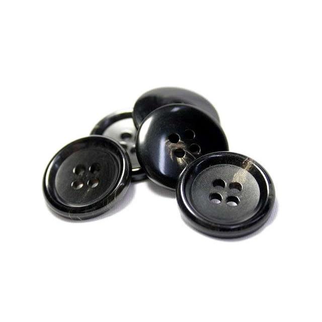 水牛ボタンK-150 COLOR．8  18mm T93994  スーツの前ボタンの取替 老舗テーラー御用達スーツボタン専門店の高級ボタン |  | 01
