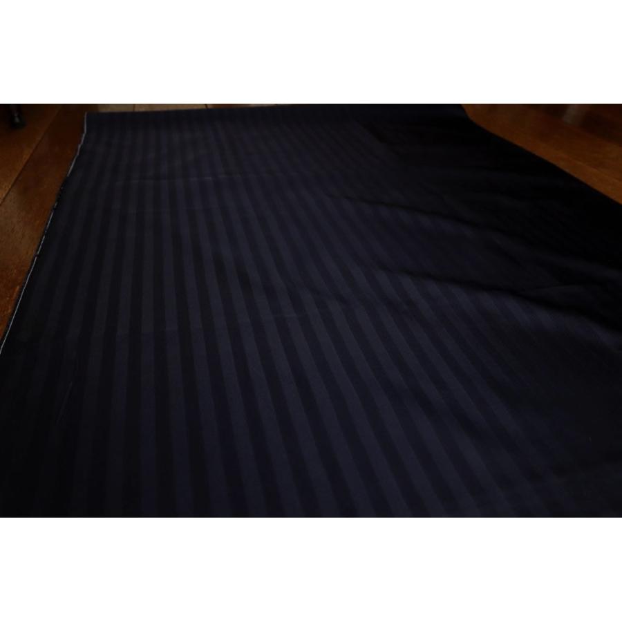 接触冷感マスク製作キット キュプラ100%生地 幅53cm 長さ70cm マスク3個分 濃紺杉綾 マスク用平ゴム幅3mm長さ3mとマスク型紙縫い方付き |  | 01