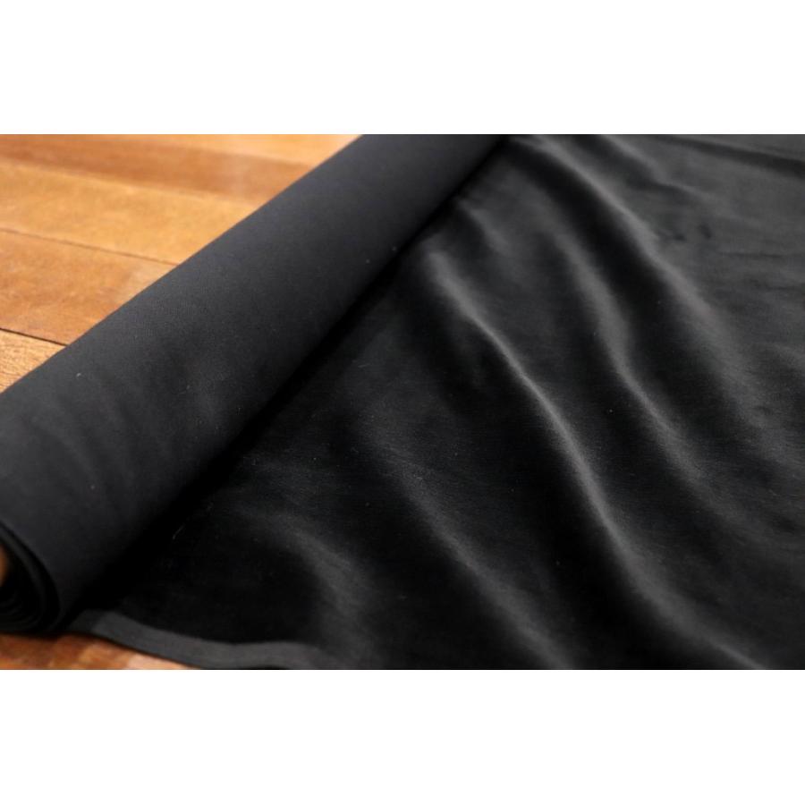コート用ポケット袋布綿100%ベッチン(黒) [10cm単位カット]生地・袋地 9900貫八綾ベッチン(生地幅88cm) | 