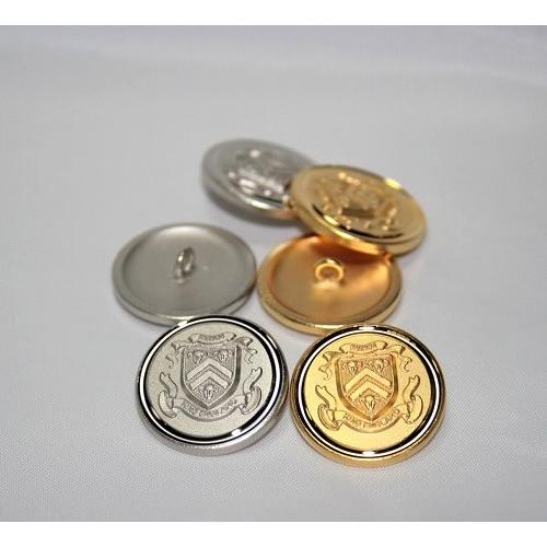 処分品 メタルボタンI-11ゴールド15mm 紳士服スーツジャケットの袖口・袖ボタンに |  | 01