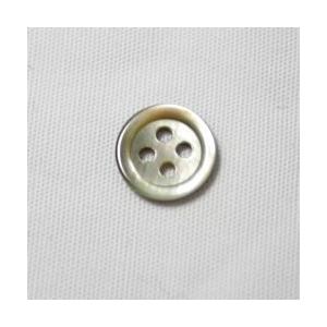 17型黒蝶貝ボタン 10mm単品1個辺り シャツボタン スーツボタン専門店のこだわり シェルボタン |  | 01