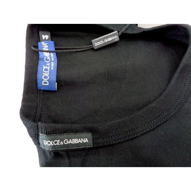 お取り寄せ メンズ 52 ブラック Tシャツ プリント ドルチェ ガッバーナ 半袖 Apcmq Com