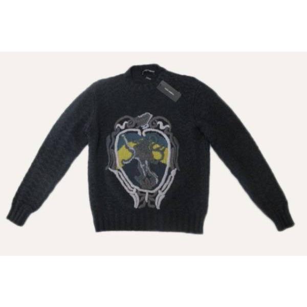 メンズ ドルチェ＆ガッバーナ バージンウールセーター 50