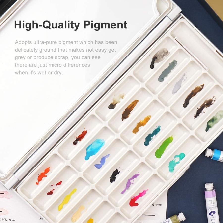 T S Shopのpaul Rubens 水彩絵具セット ポリチューブ入り 8ml X 24色チューブ プラスチックパレット付き 画材 イラスト Diy 塗り ならyahoo ショッピング ランキングや口コミも豊富なネット通販 更にお得なpaypay残高も