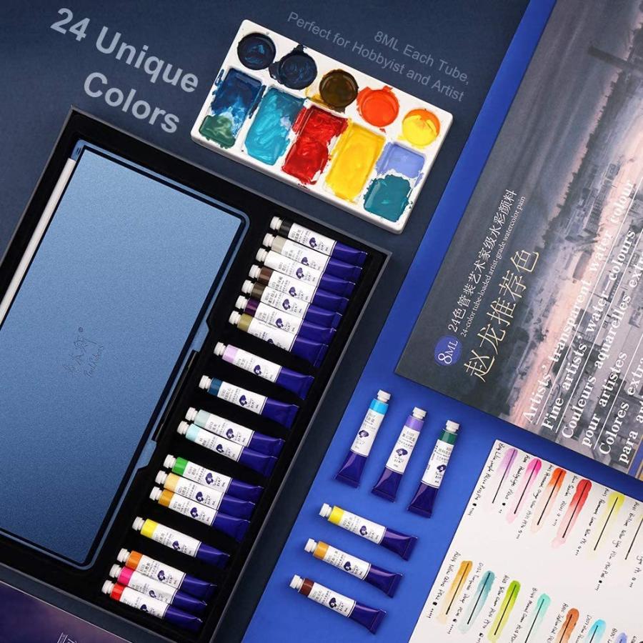 T S Shopのpaul Rubens 水彩絵具セット ポリチューブ入り 8ml X 24色チューブ プラスチックパレット付き 画材 イラスト Diy 塗り ならyahoo ショッピング ランキングや口コミも豊富なネット通販 更にお得なpaypay残高も