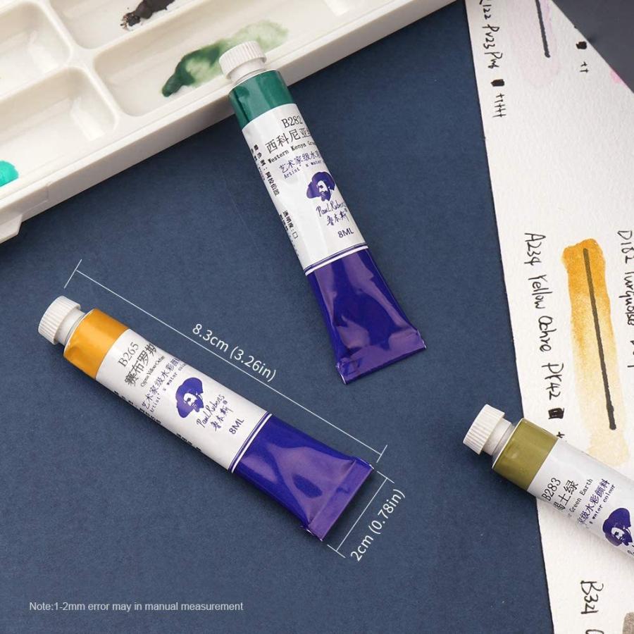 T S Shopのpaul Rubens 水彩絵具セット ポリチューブ入り 8ml X 24色チューブ プラスチックパレット付き 画材 イラスト Diy 塗り ならyahoo ショッピング ランキングや口コミも豊富なネット通販 更にお得なpaypay残高も