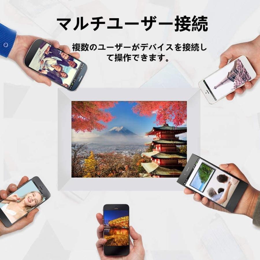 人気が高い Scishionホワイトwifiデジタルフォトフレーム 1280 800高解像度タッチスクリーン Ips視野角 16gb内部ストレージ 10 内祝い Aleefsurgical Com