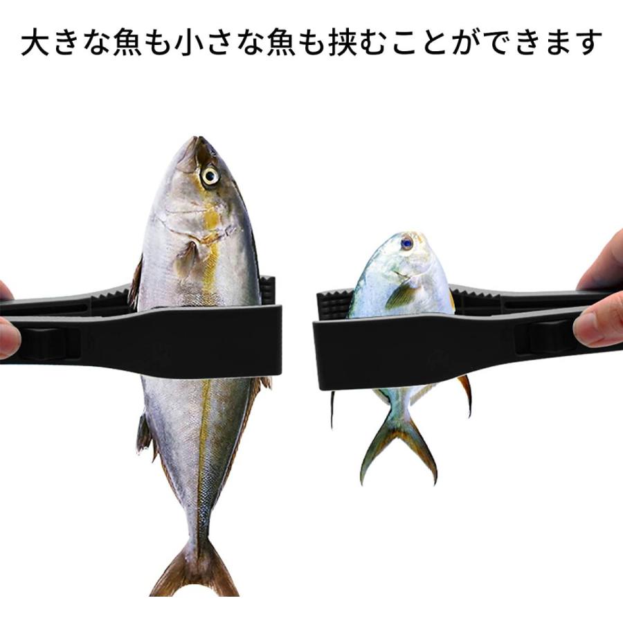 RICISUNG ワニグリップ式魚つかみ器 軽量 フィッシュグリップ 釣り用 