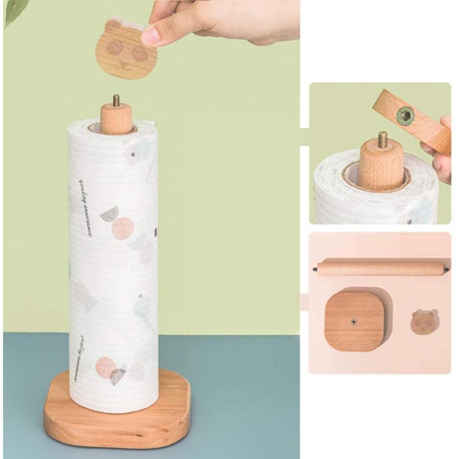 キッチンペーパーホルダー ペーパースタンド 超かわいい 欅 ケヤキ 材 ロール紙 縦置き おしゃれ キッチン収納 テーブル 新生活 パンダ 002 T S Shop 通販 Yahoo ショッピング