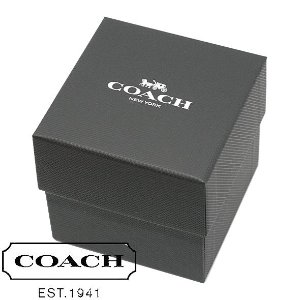 COACH（コーチ） 腕時計 レディース 時計 レッド レザーバンド MADISON