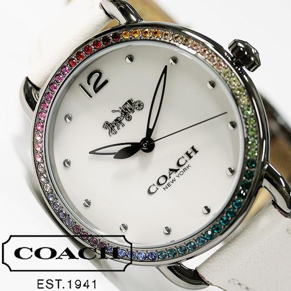 コーチ coach 腕時計 スワッガー レディース ホワイト/ゴールド ブランド 紙袋 ショッパー付き レディース 母の日 ユニセックス コーチ