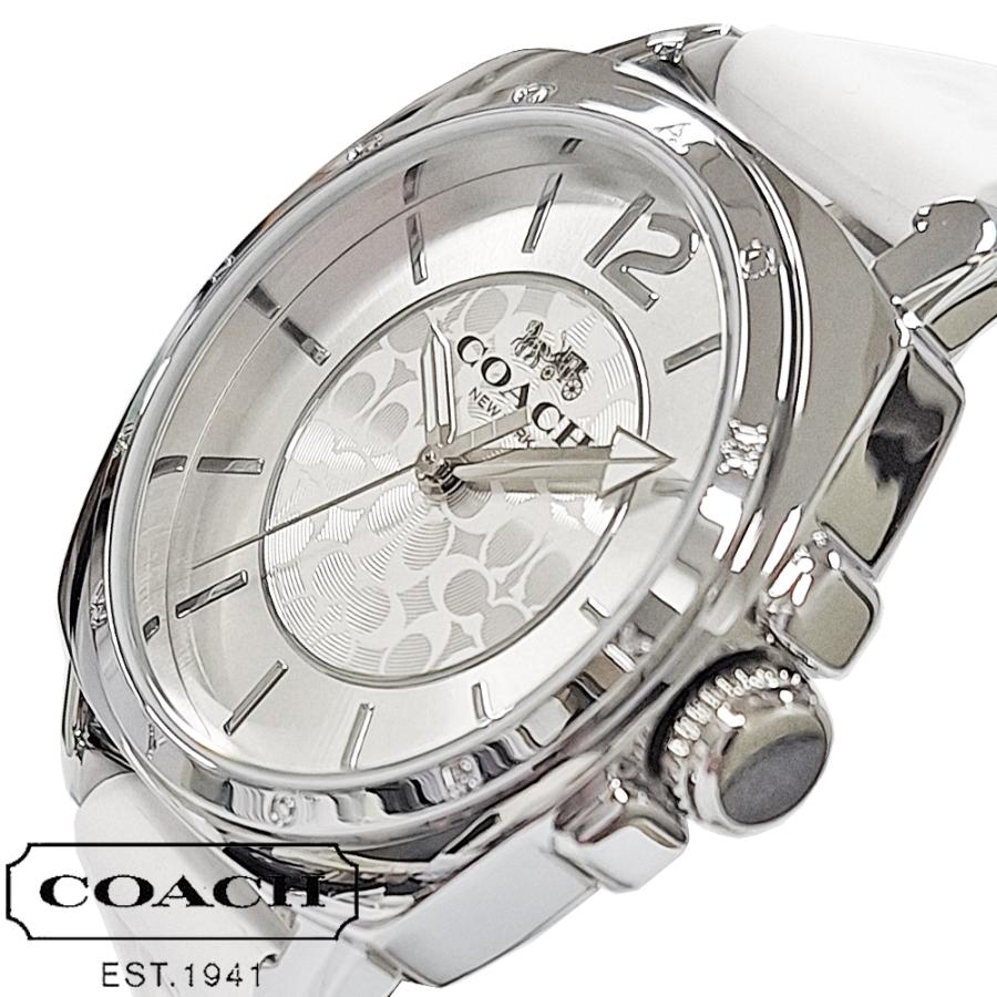 COACH（コーチ） 時計 腕時計 レディース 34mm シルバーカラーフェイス 