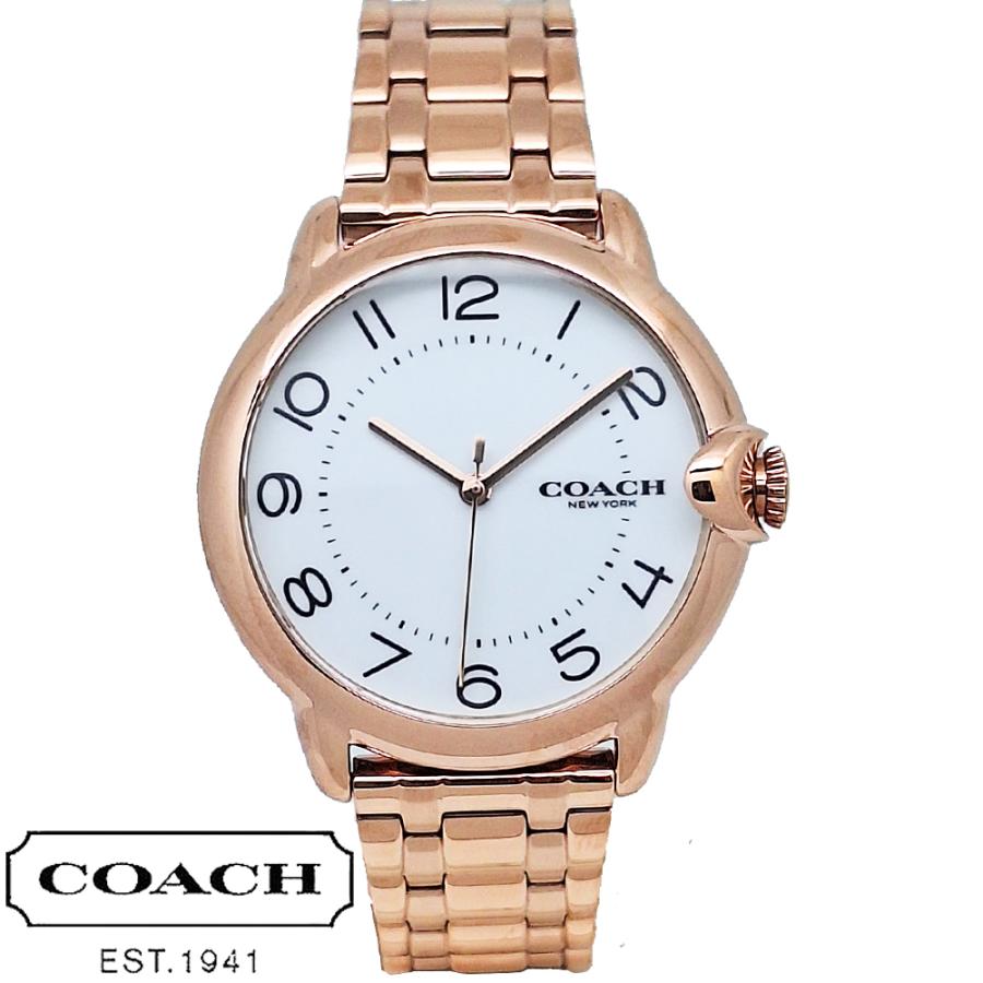 COACH コーチ 腕時計 レディース 時計 アーデン ローズゴールド