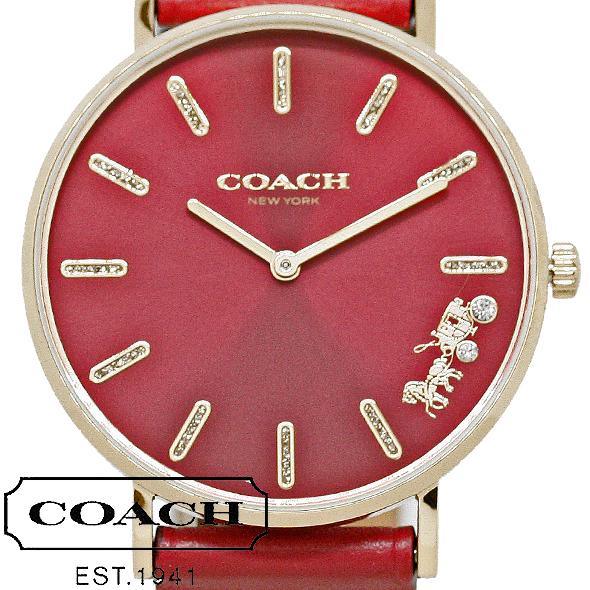 COACH コーチ 腕時計 レディース 時計 プレゼント ギフト レッド COACH コーチ 腕時計 レディース 時計 プレゼント ギフト レッド