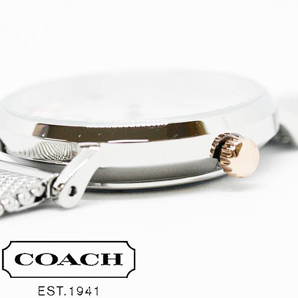 腕時計 時計 レディース シルバー 28mm フェイス プレゼント ギフト COACH 14503858 PERRY ペリー 新品 無料ラッピング可 【Nautical】 送料無料