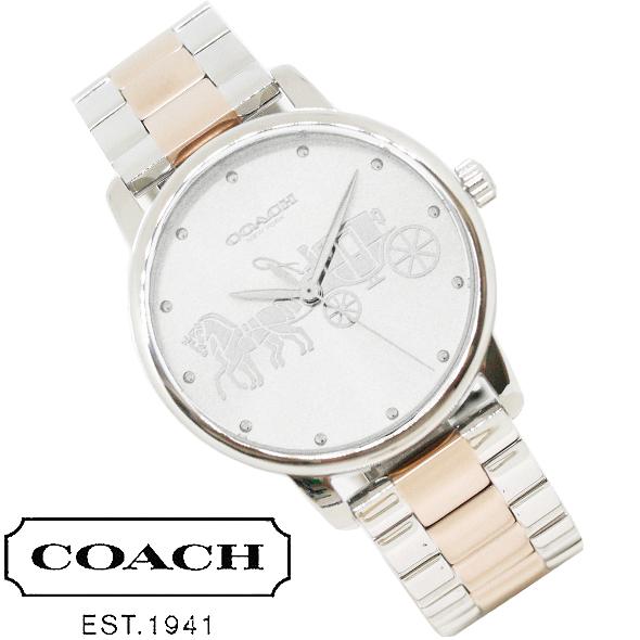 COACH（コーチ） 腕時計 時計 プレゼント ギフト レディース シルバー