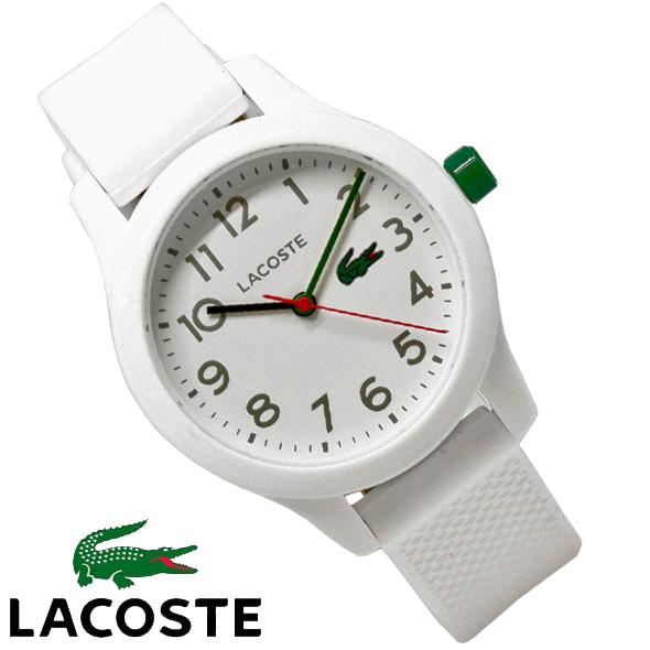 LACOSTE ラコステ 腕時計  ホワイト ラバー ラコステ 腕時計 手表 レディース 母の日 キッズ シンプル