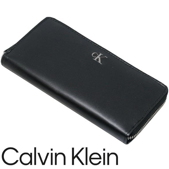 カルバンクライン 財布 長財布 小銭入れあり ラウンドファスナー ギフト プレゼント メンズ レザー ブラック CK Calvin Klein 31KJ190002 新品｜ttshop-trust｜05