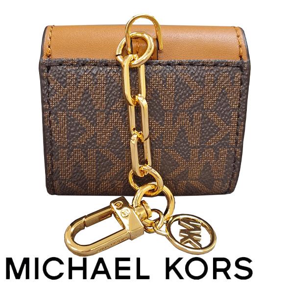 【新品タグ付き】マイケルコース 長財布 AirPodsケース セット マイケルコース Michael Kors バッグチャーム Airpodsケース イヤホン