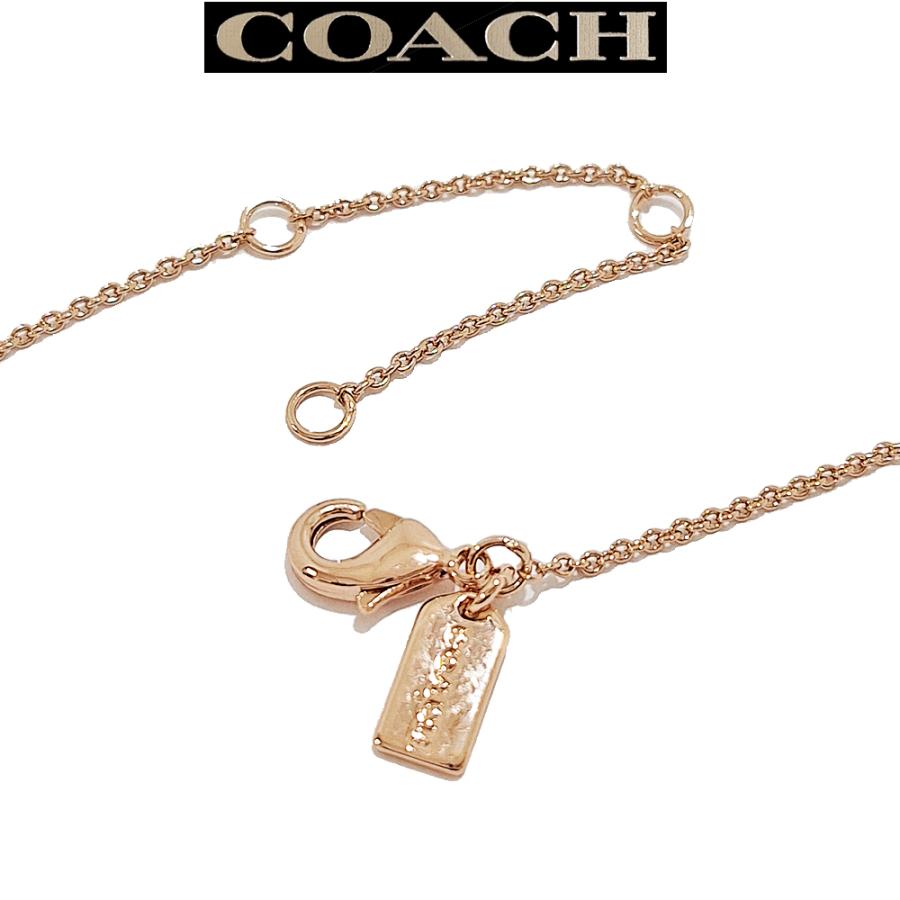 COACH（コーチ） ネックレス ペンダント レディース ローズゴールド