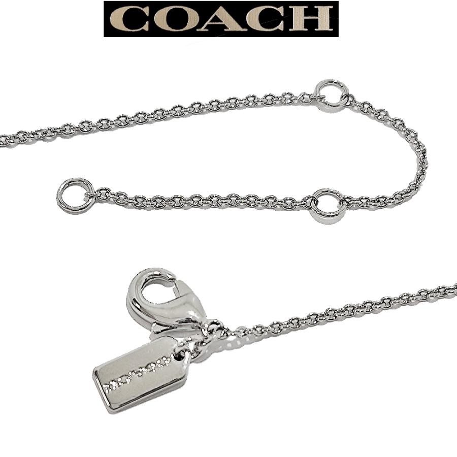 Coach シルバー フック型ネックレス COACH（コーチ） ネックレス ペンダント ギフト プレゼント レディース