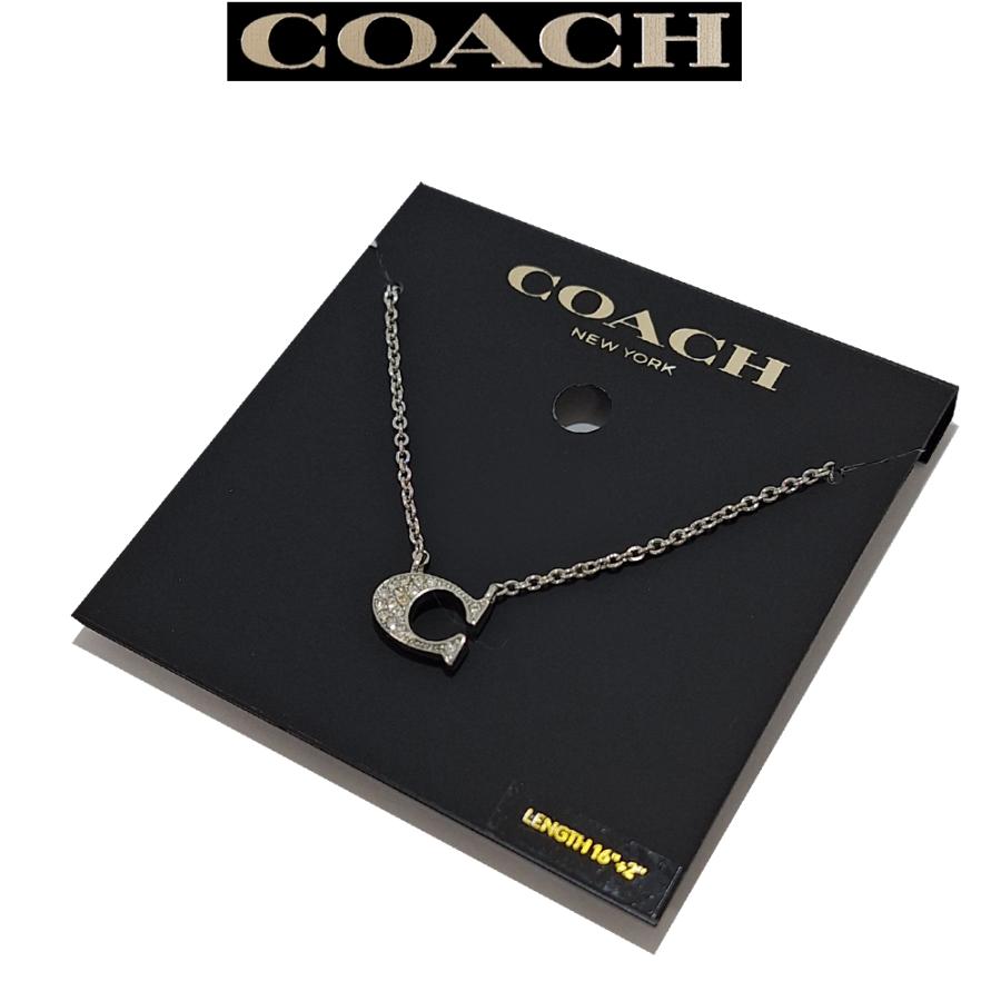 コーチ　ネックレス　COACH COACH コーチ ネックレス レディース シルバー F54514 SLV/N | GINZA
