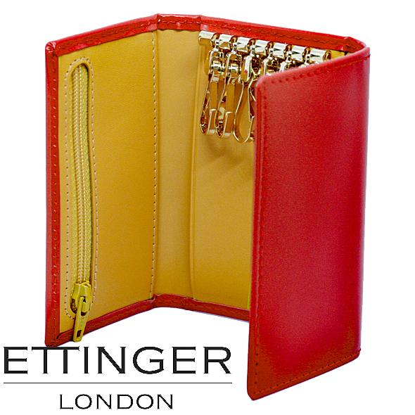 ETTINGER エッティンガー キーケース BH2095JR Red×Yellow